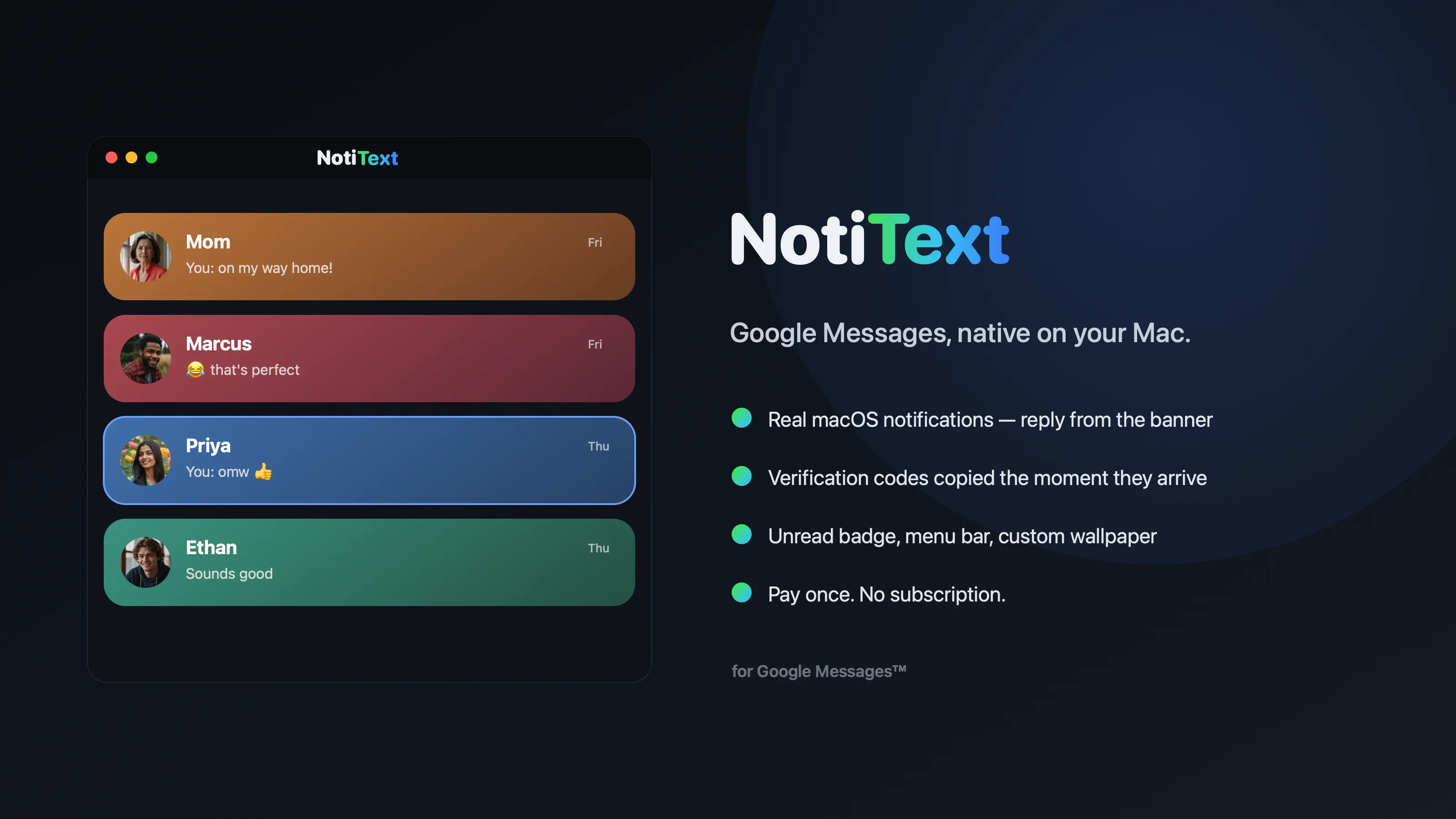 NotiText gallery image