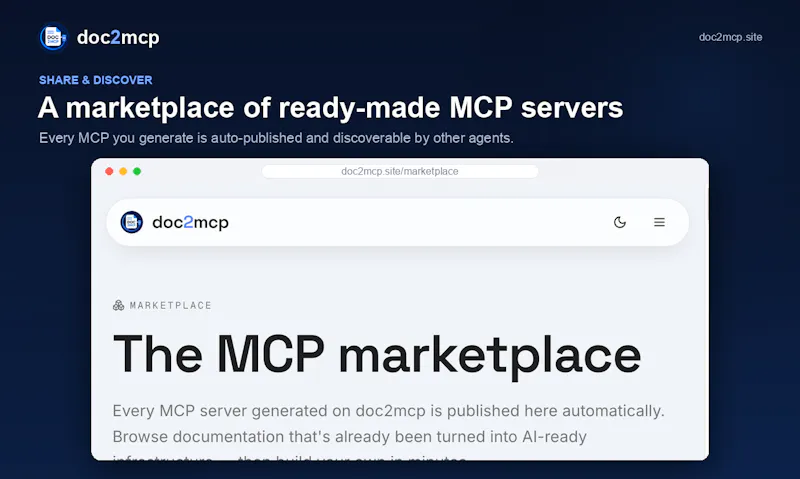 doc2mcp screenshot 7