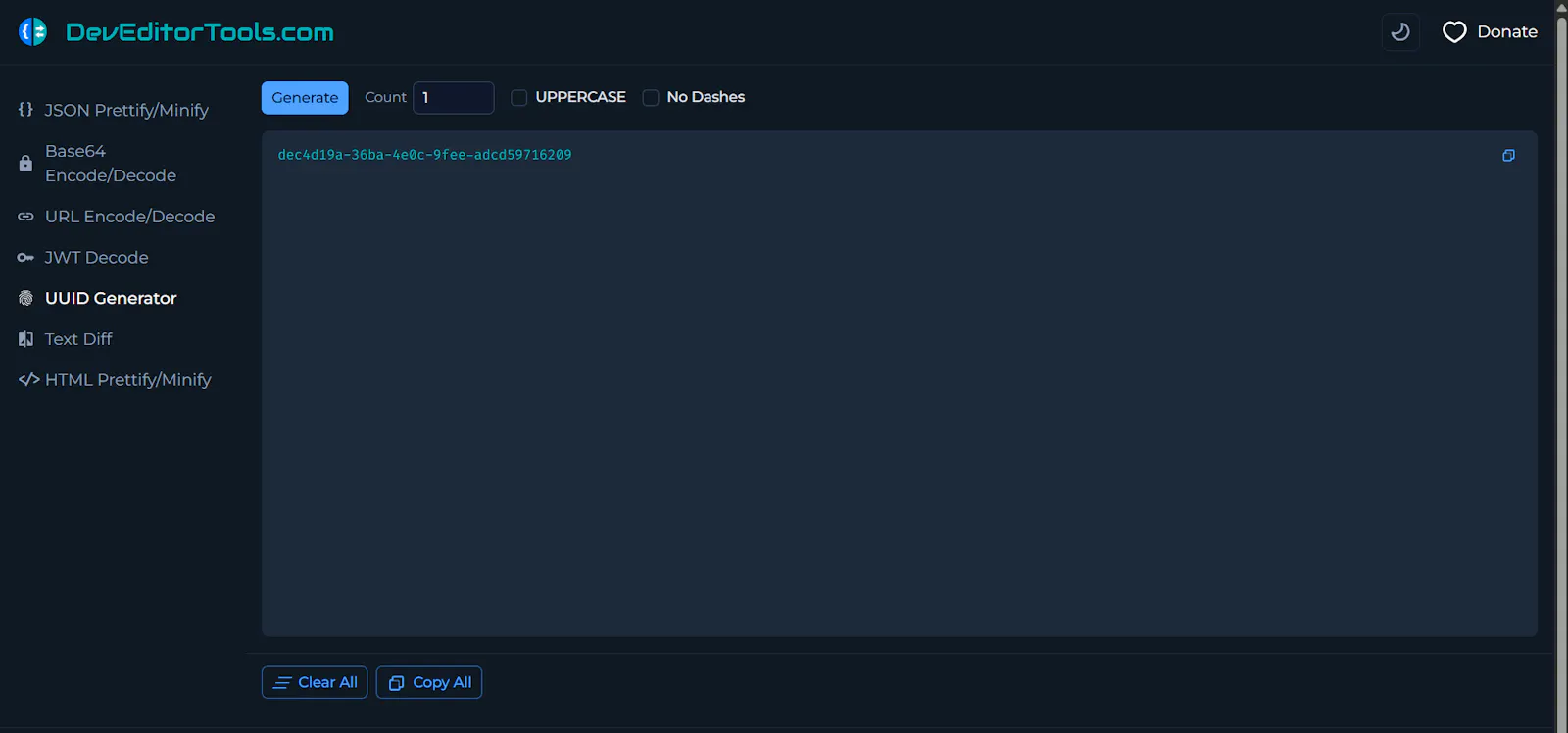 Dev Editor Tools screenshot 6