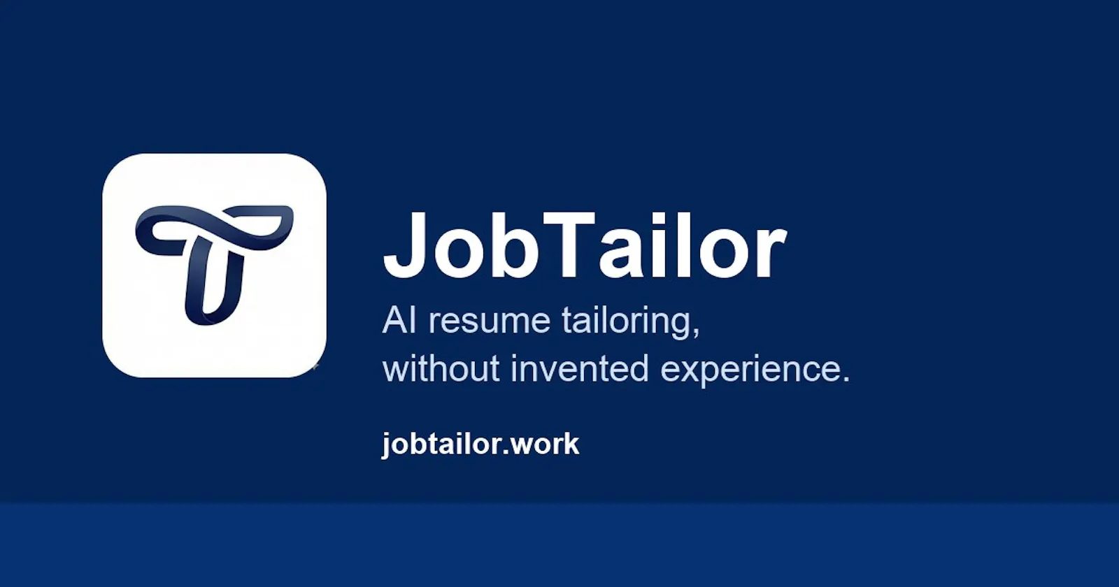 JobTailor screenshot 2