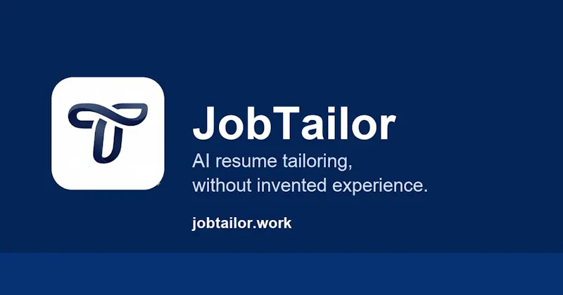 JobTailor screenshot 2