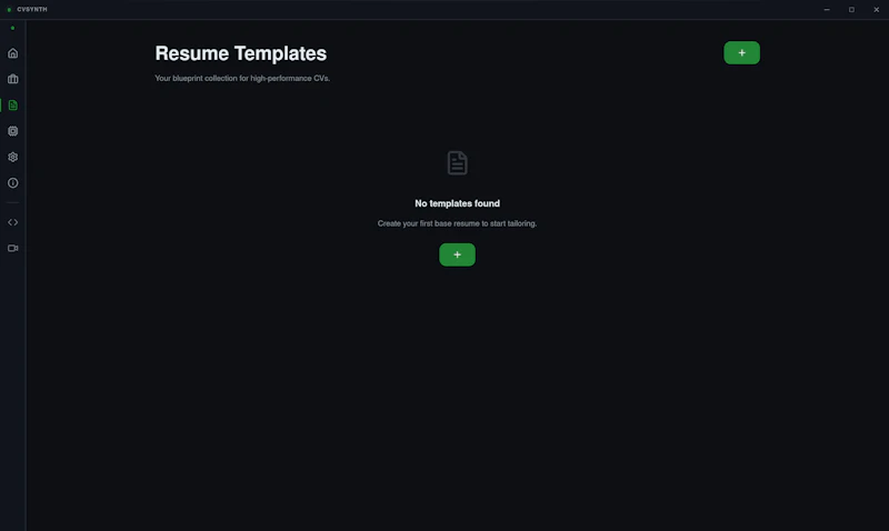CVSynth screenshot 1