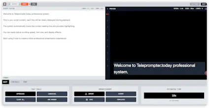 Teleprompter.today gallery image