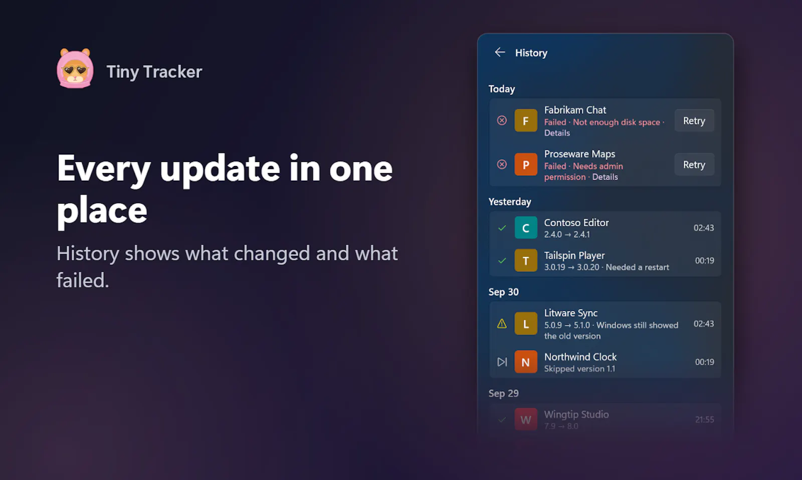  Tiny Tracker screenshot 6