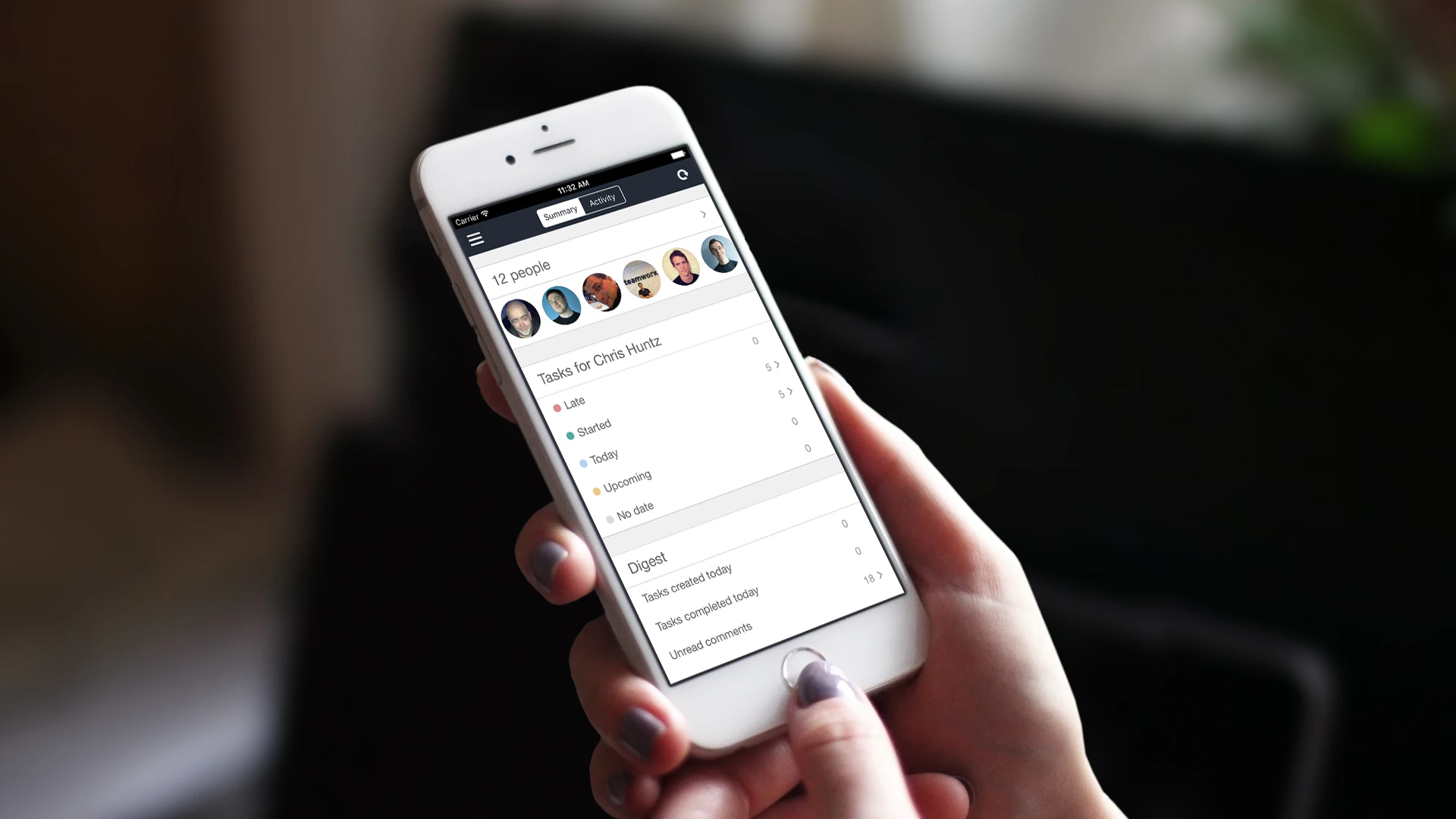Project Summary Goes Mobile!