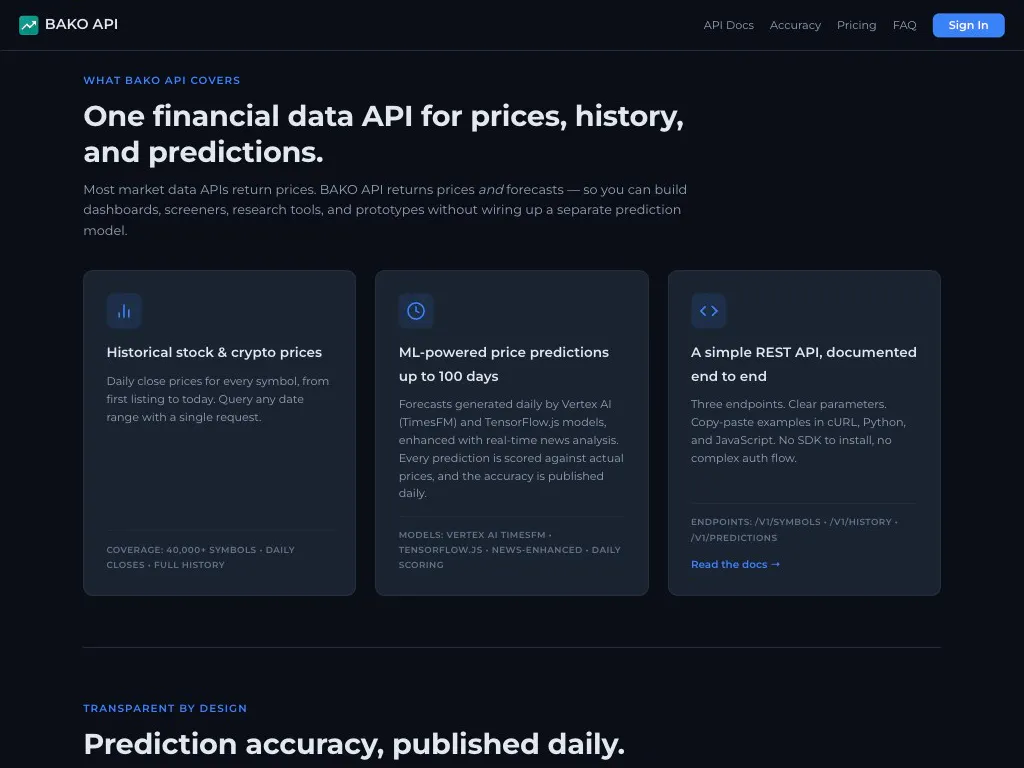 BAKO API gallery image