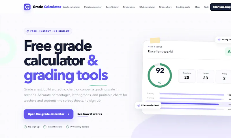 Grade Calculator screenshot 4