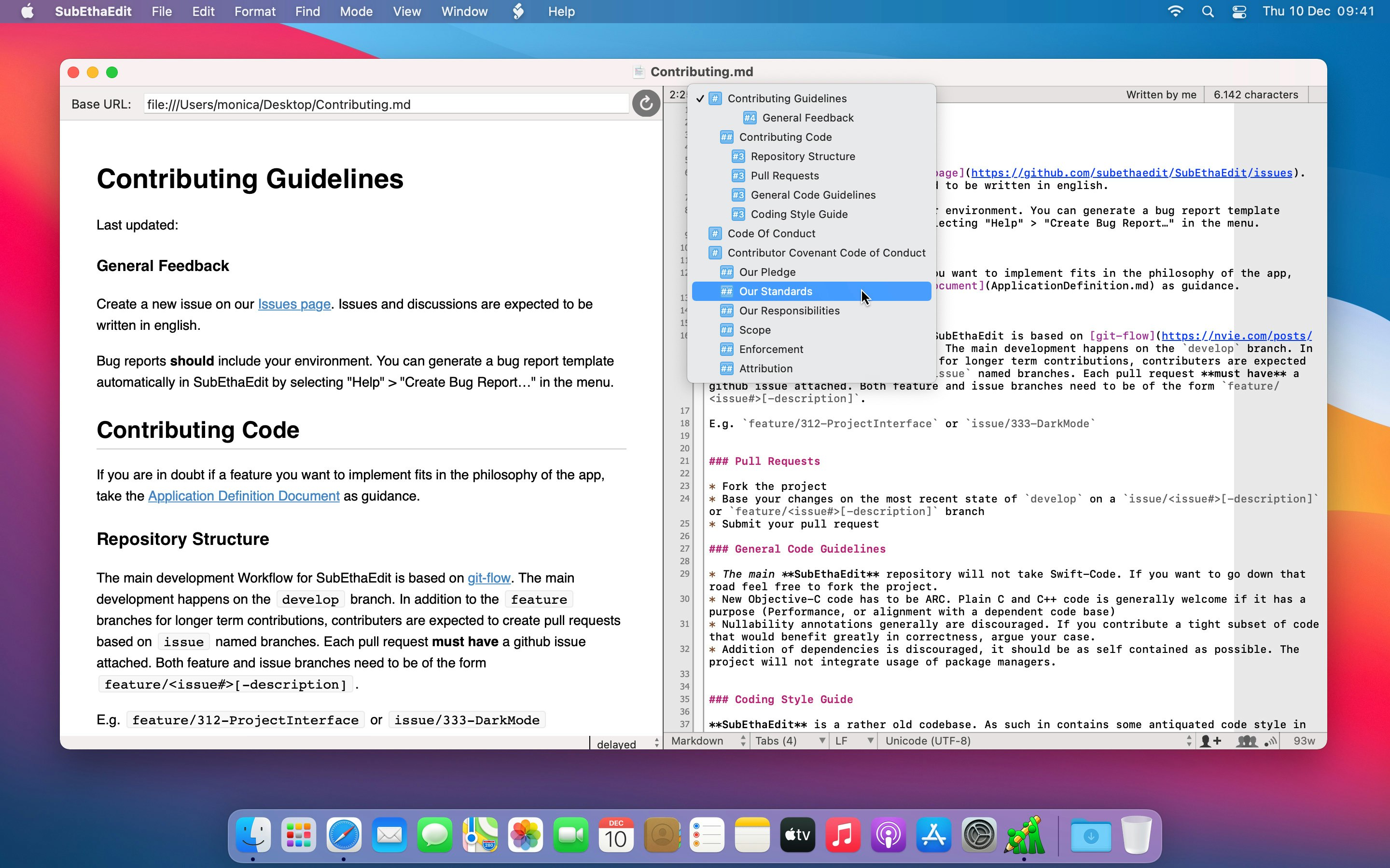 SubEthaEdit 5 gallery image