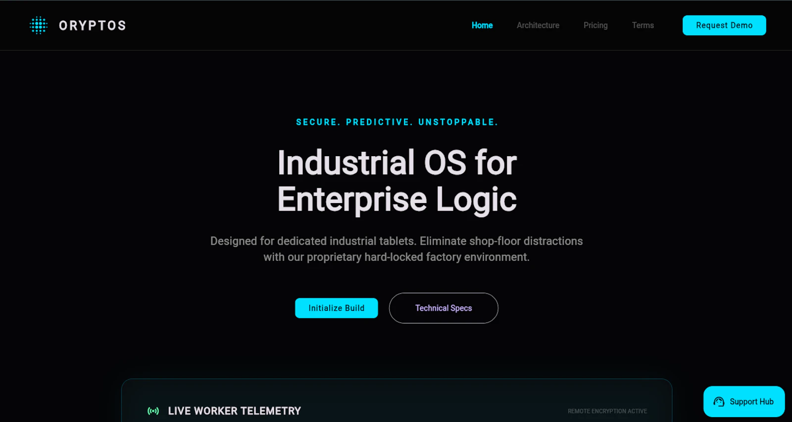 ORYPTOS Neural-shield screenshot 1