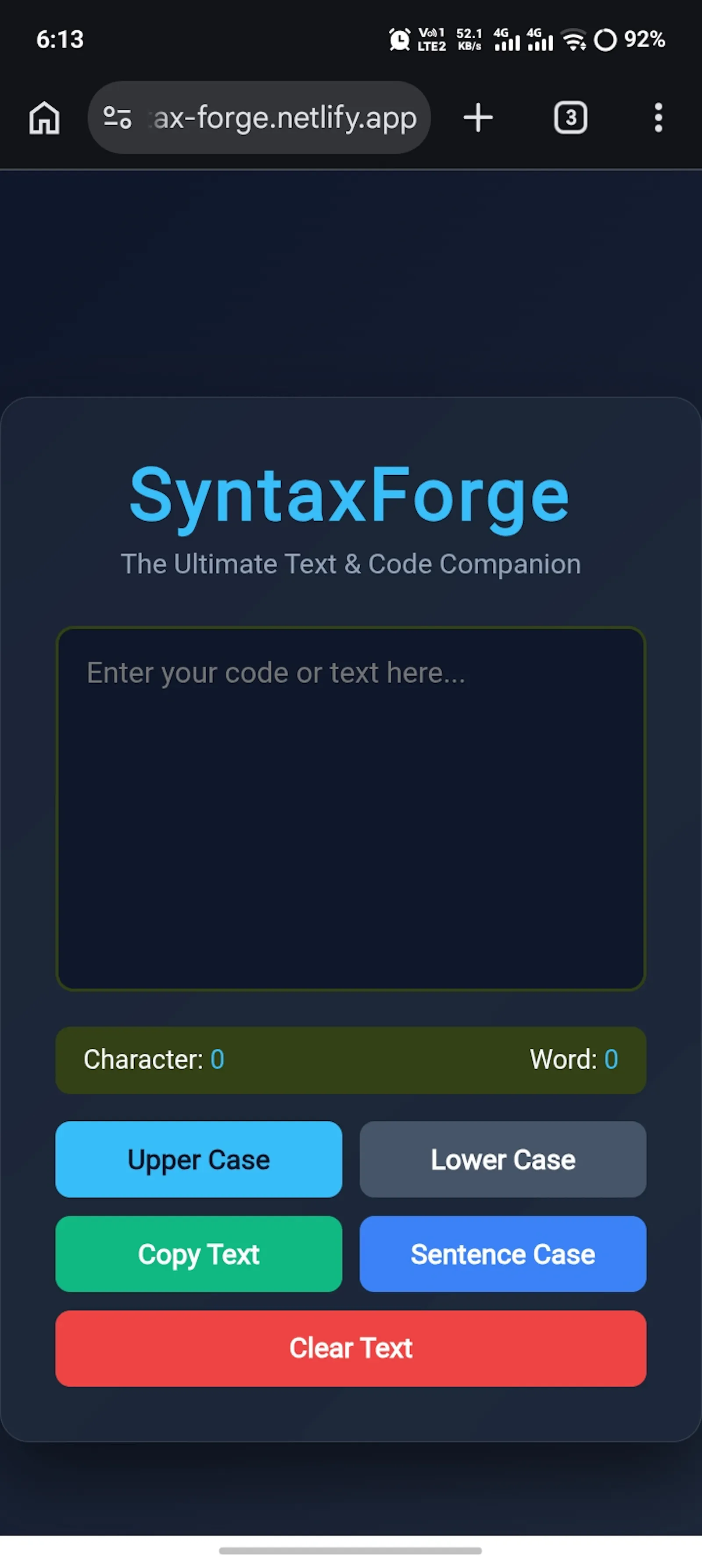 SyntaxForge screenshot 5