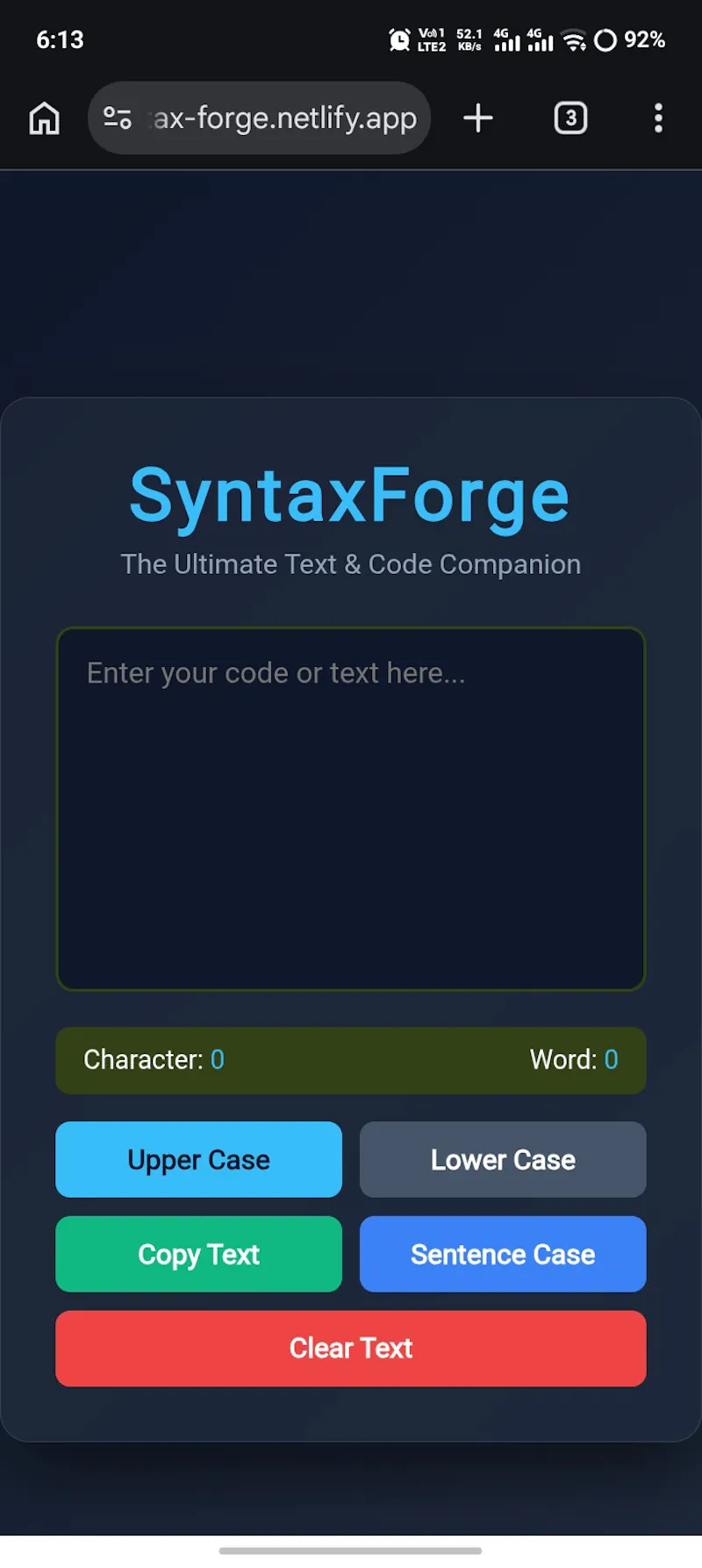 SyntaxForge screenshot 5
