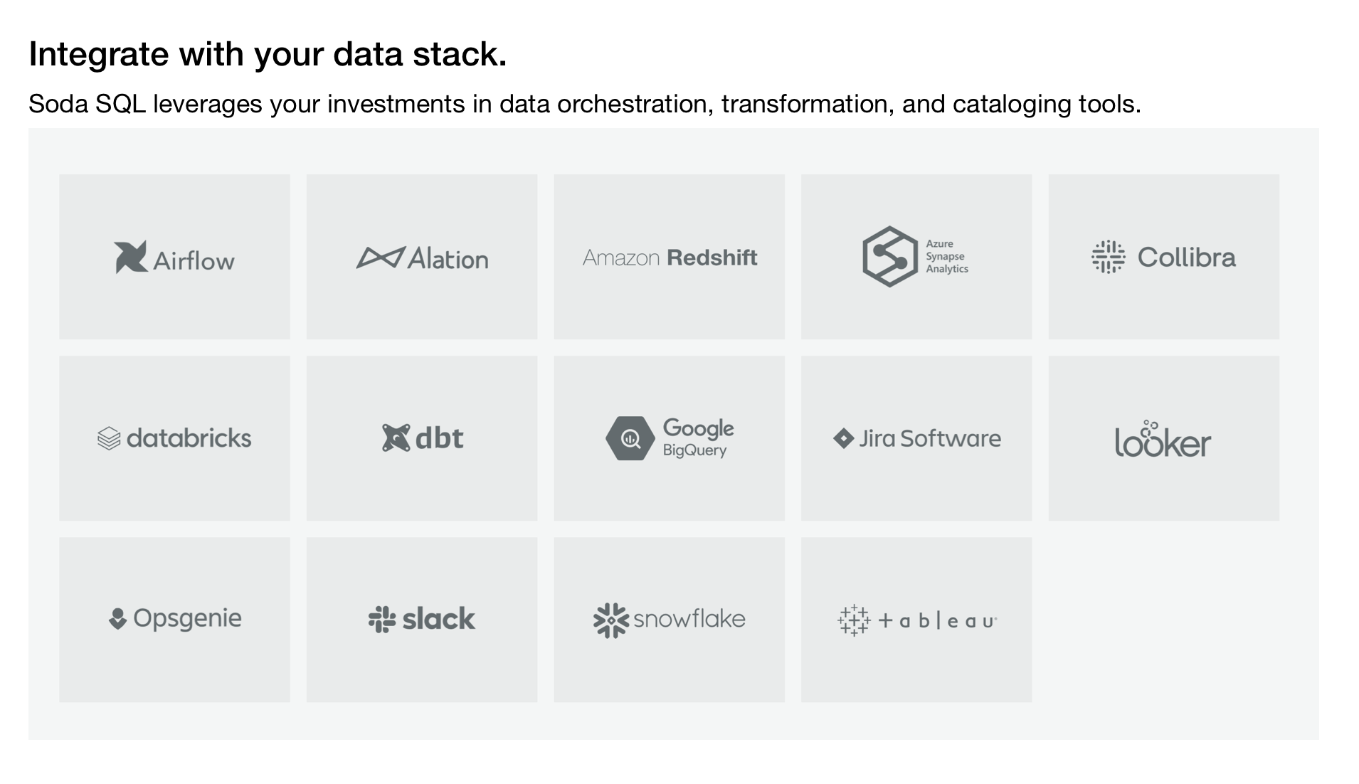 Soda SQL gallery image