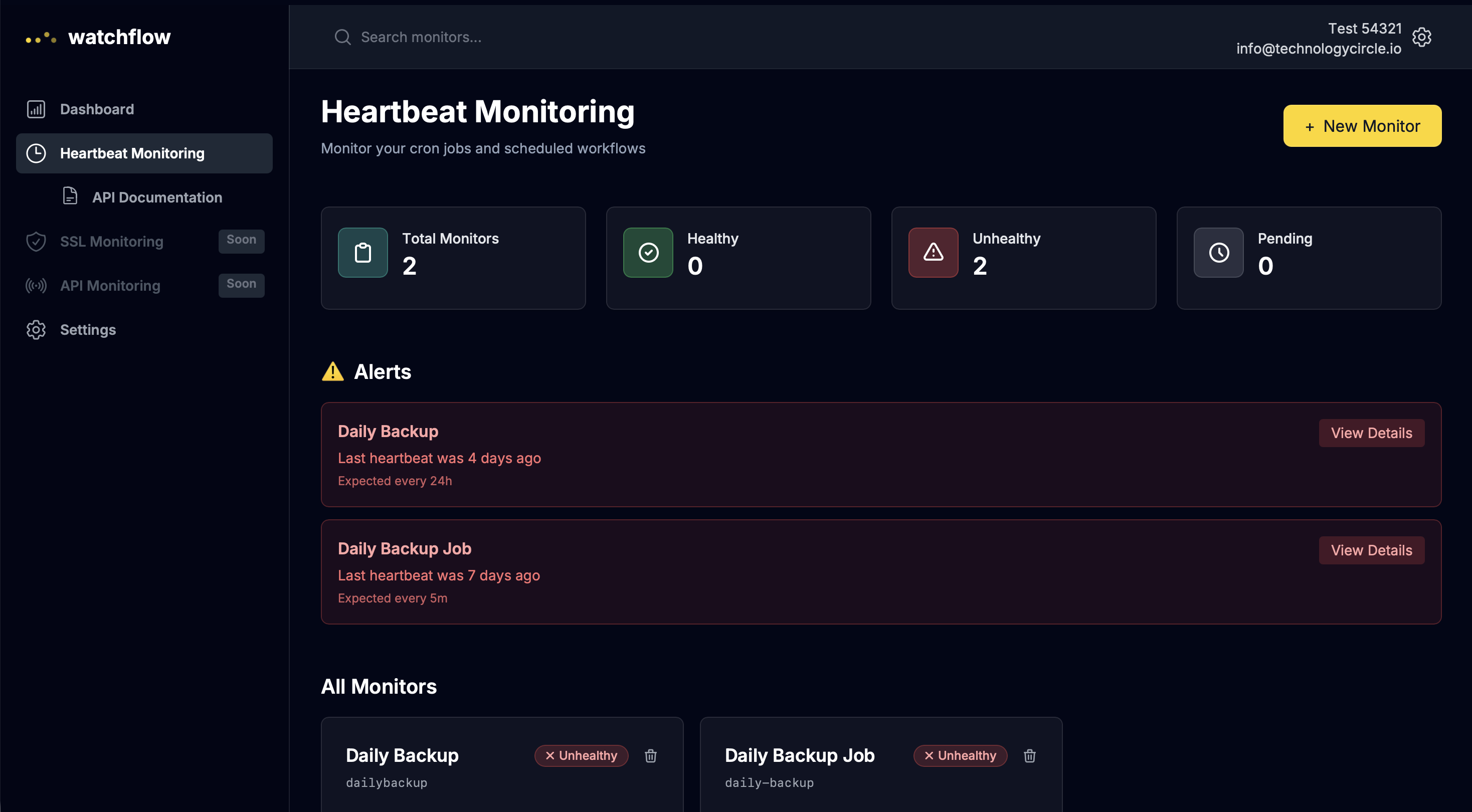 watchflow - Main product screenshot demonstrating key features and user interface