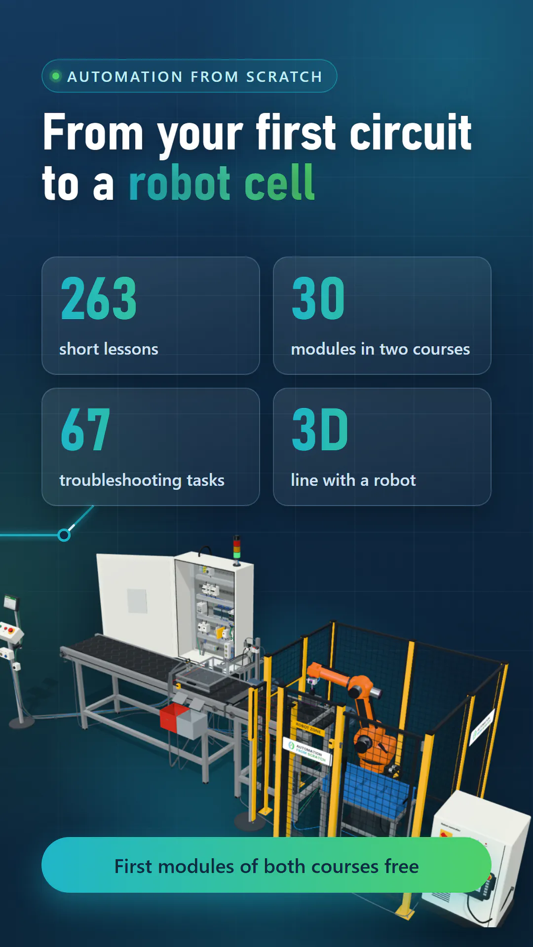 PLC & Automation: Robot Course gallery image