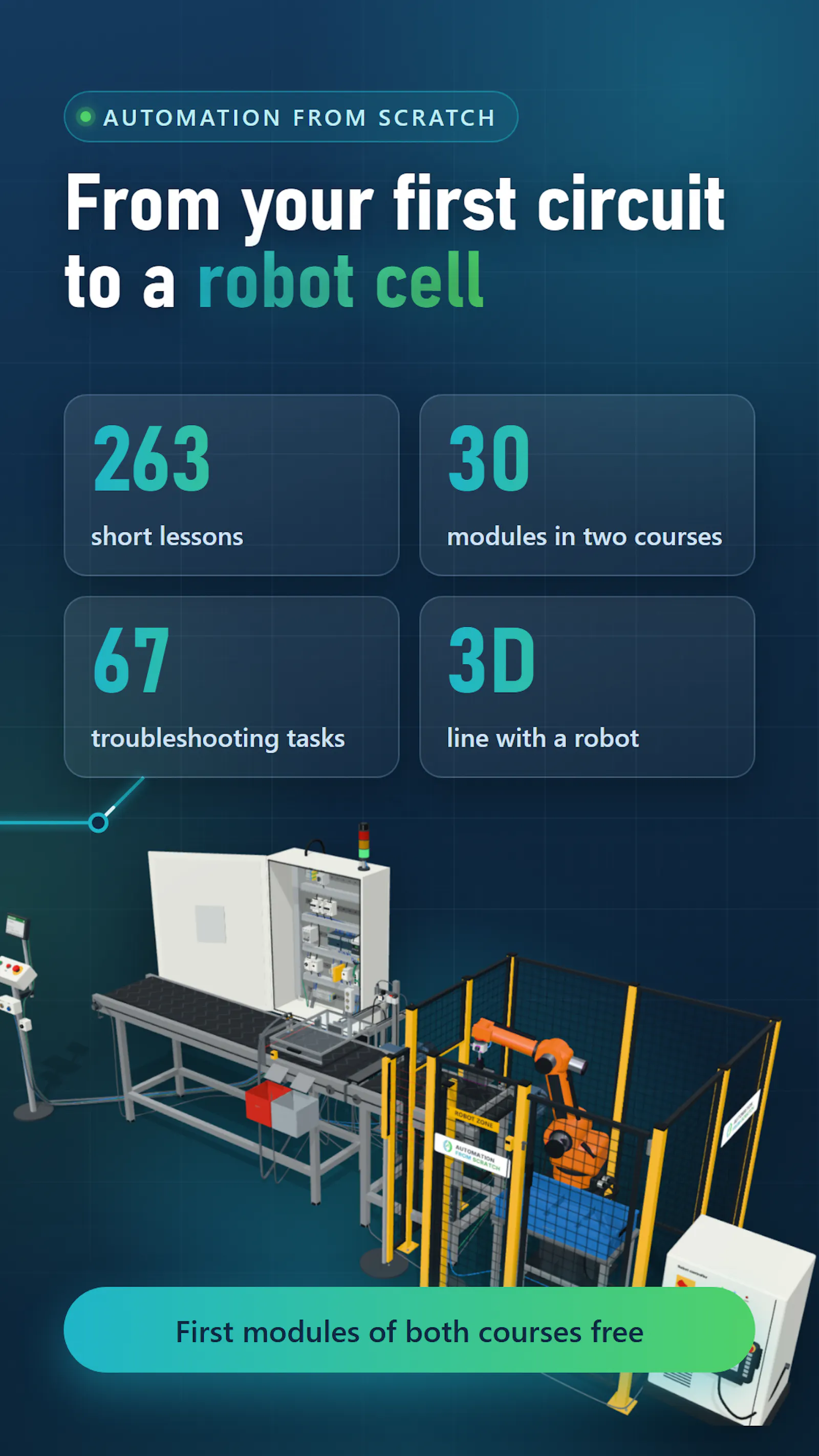 PLC & Automation: Robot Course screenshot 8