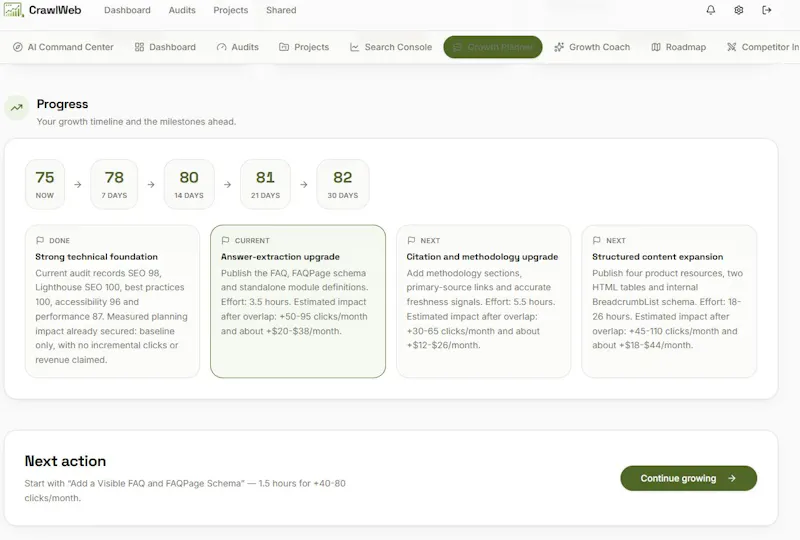 CrawlWeb screenshot 5