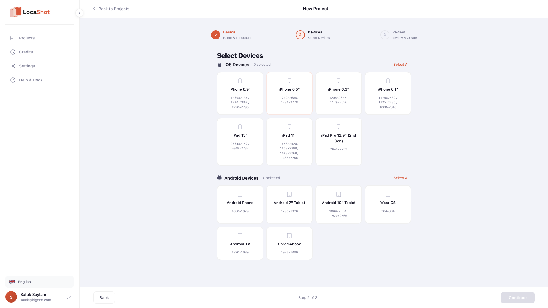 LocaShot - Screenshot 5 showing product features and functionality