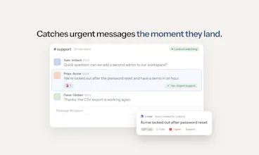 Lookout (for Slack) gallery image