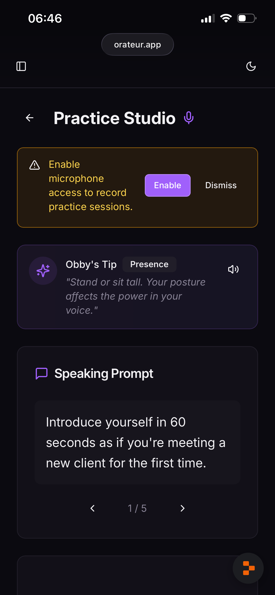 Orateur gallery image