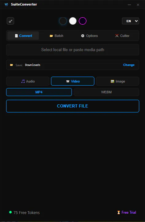 SuiteConverter screenshot