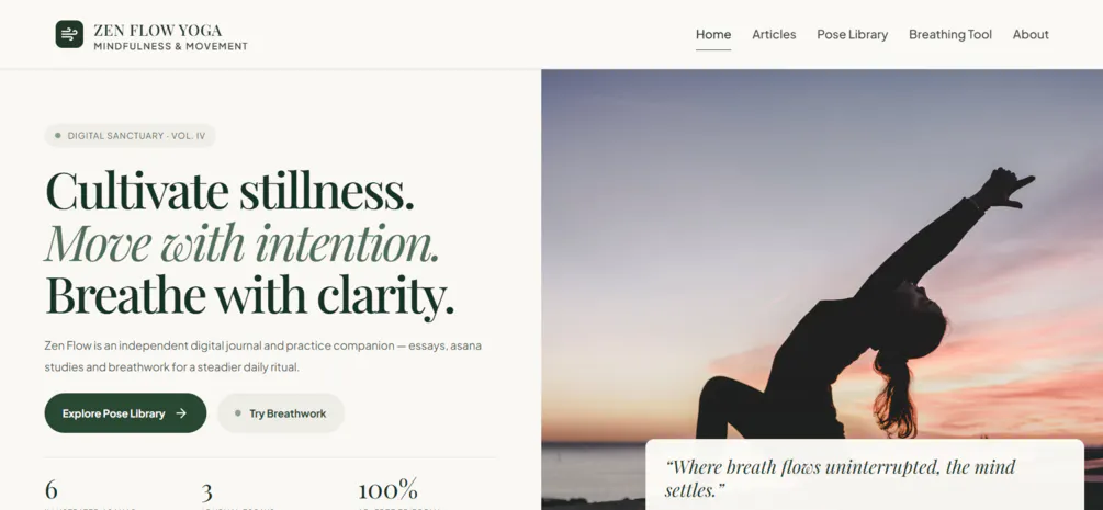 Zen Flow Yoga gallery image