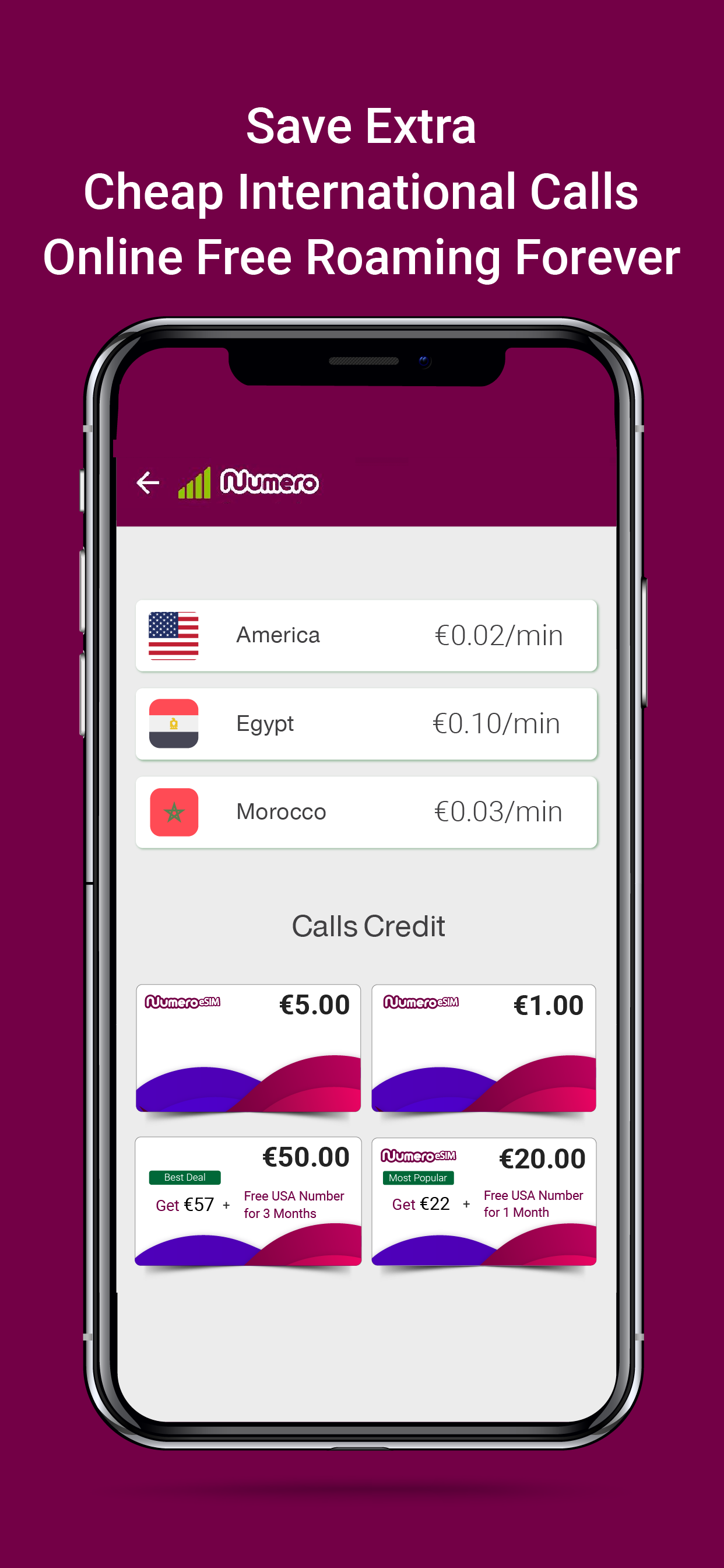 Numero eSIM gallery image