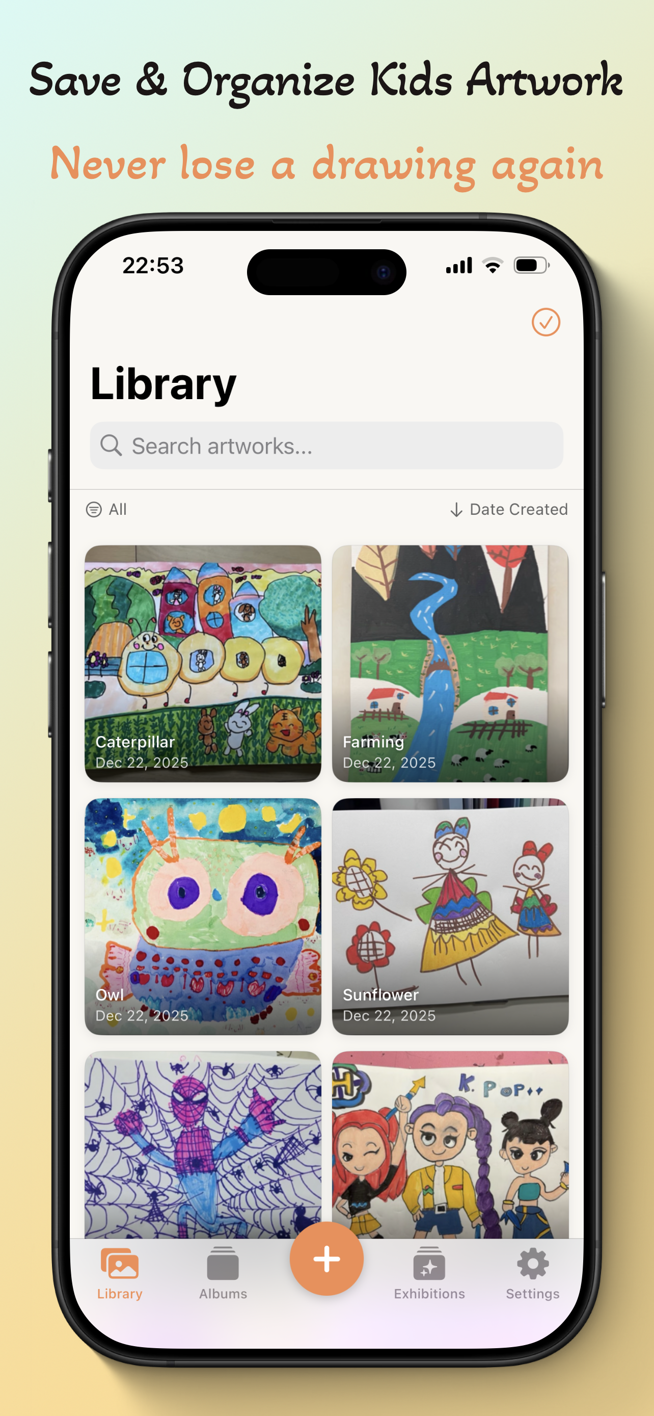 ArtKeep: Save kids’ art gallery image