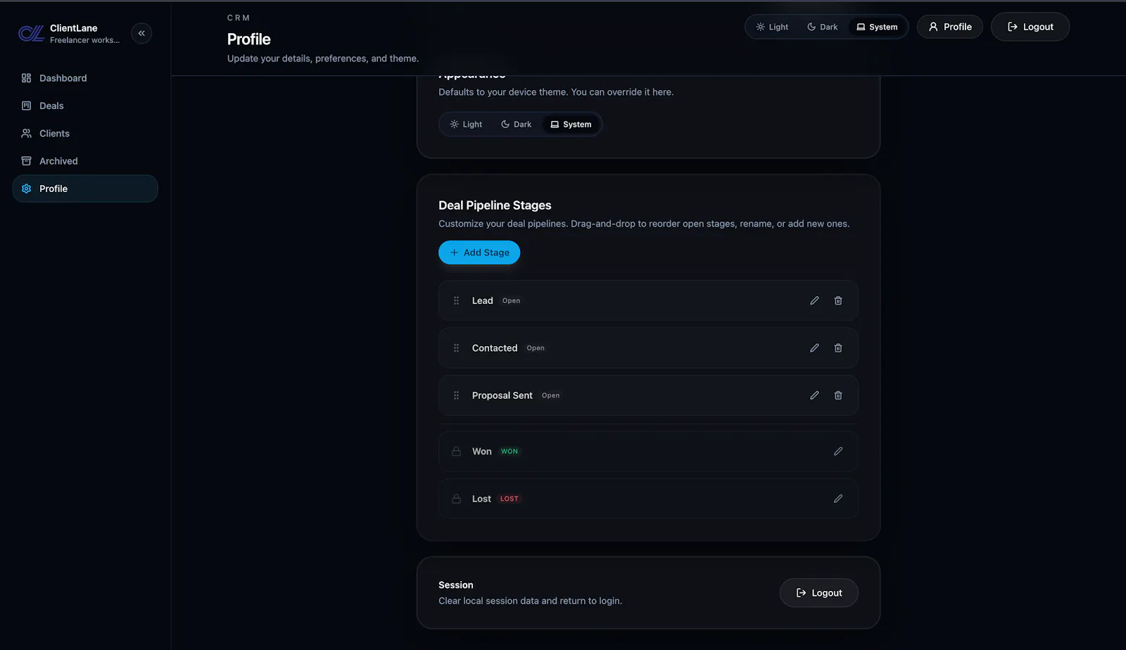 ClientLane screenshot 6