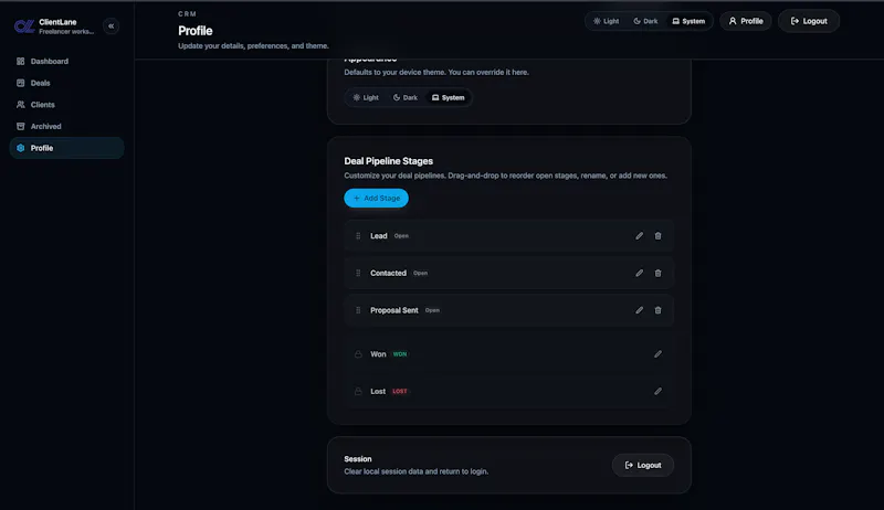 ClientLane screenshot 6