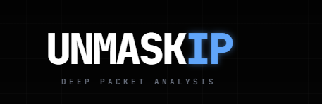 UnmaskIP - Product Hunt launch logo and brand identity