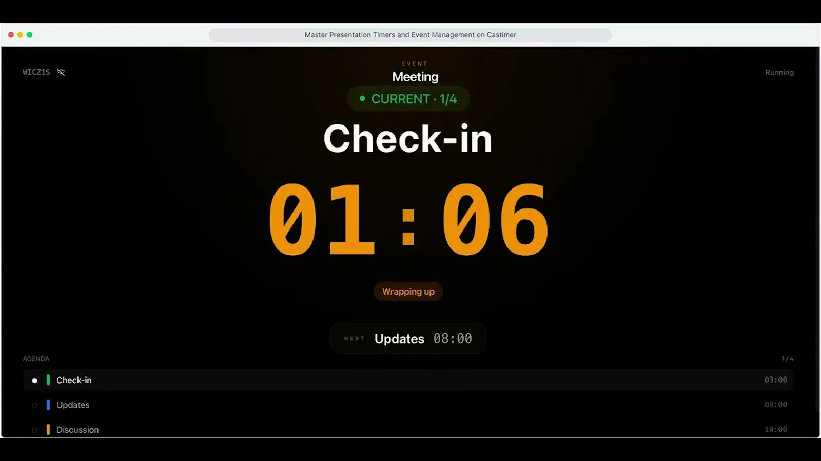 Castimer screenshot 1 (video preview)