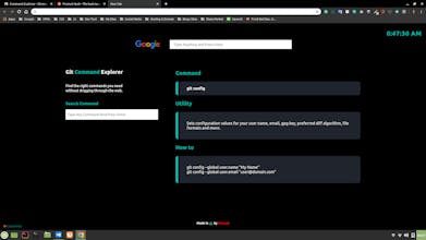 Command Explorer - Chrome Extension gallery image