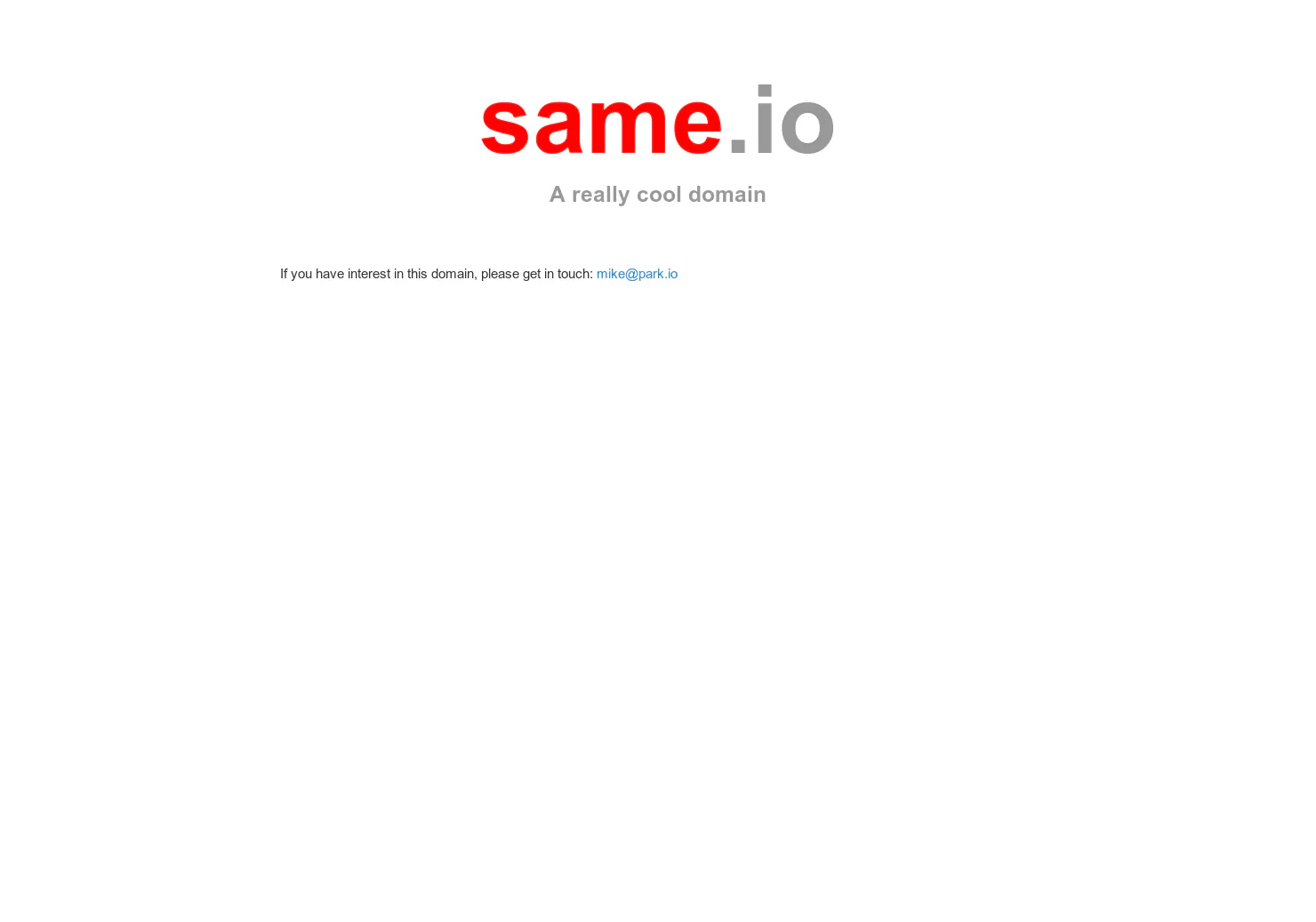 Same.io