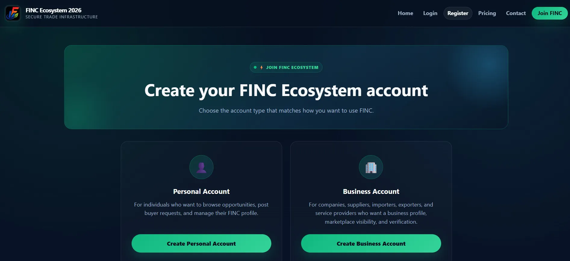 FINC Ecosystem 2026 gallery image