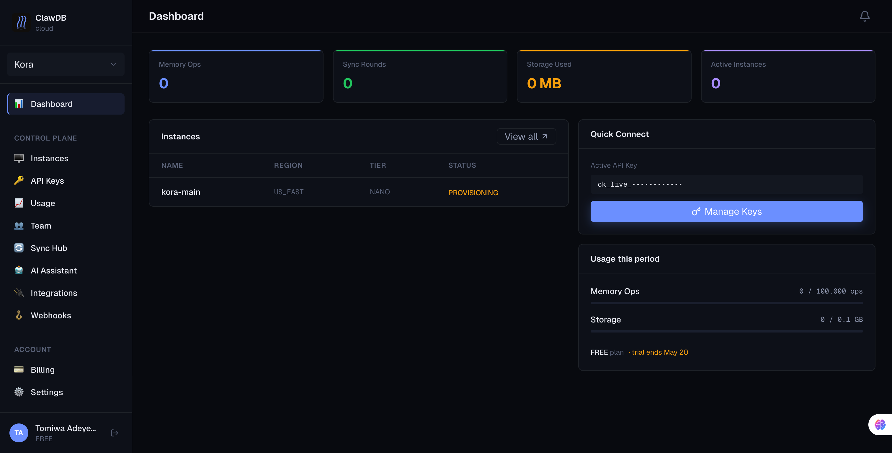 ClawDB gallery image
