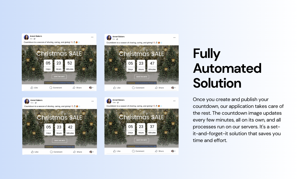 Facebook Countdown Timer App media 5