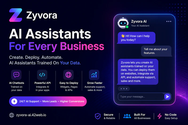 Zyvora AI screenshot 1