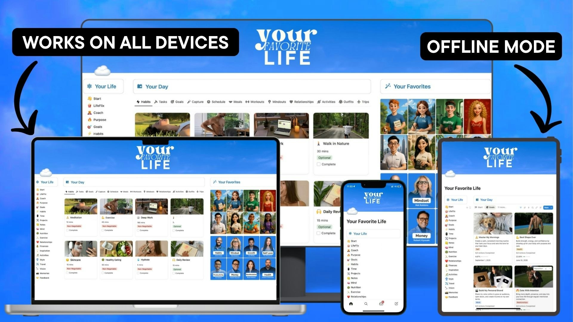 Your Favorite Life | Notion Life OS gallery image