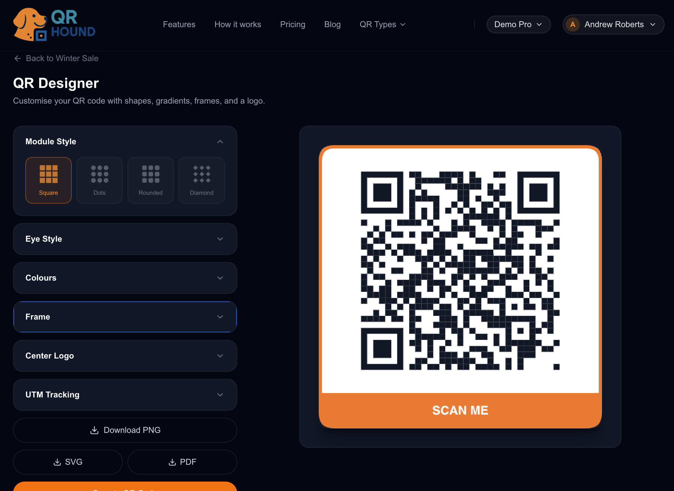 QR Hound gallery image