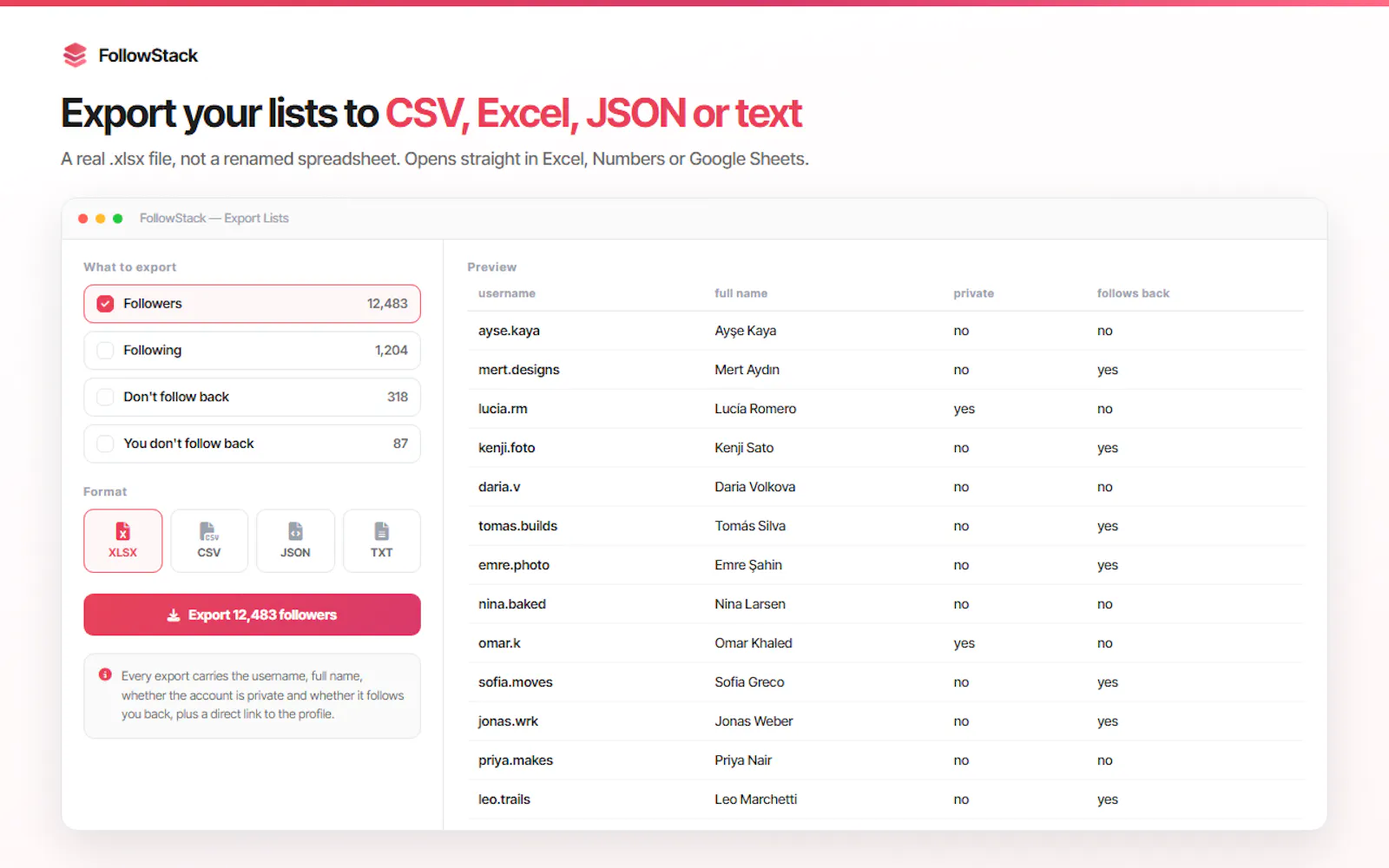 FollowStack screenshot 4