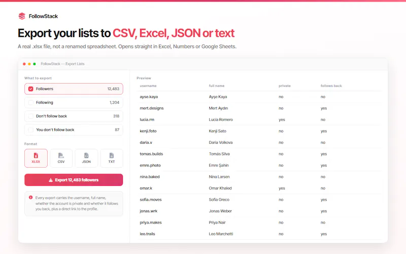 FollowStack screenshot 4