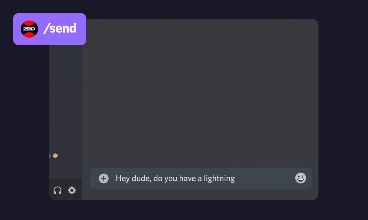 ZBD Bots - Bitcoin Magic สำหรับชุมชน - ส่ง bitcoin ได้อย่างง่ายดายเหมือนกับการส่งข้อความใน Discord และ Telegram media 3