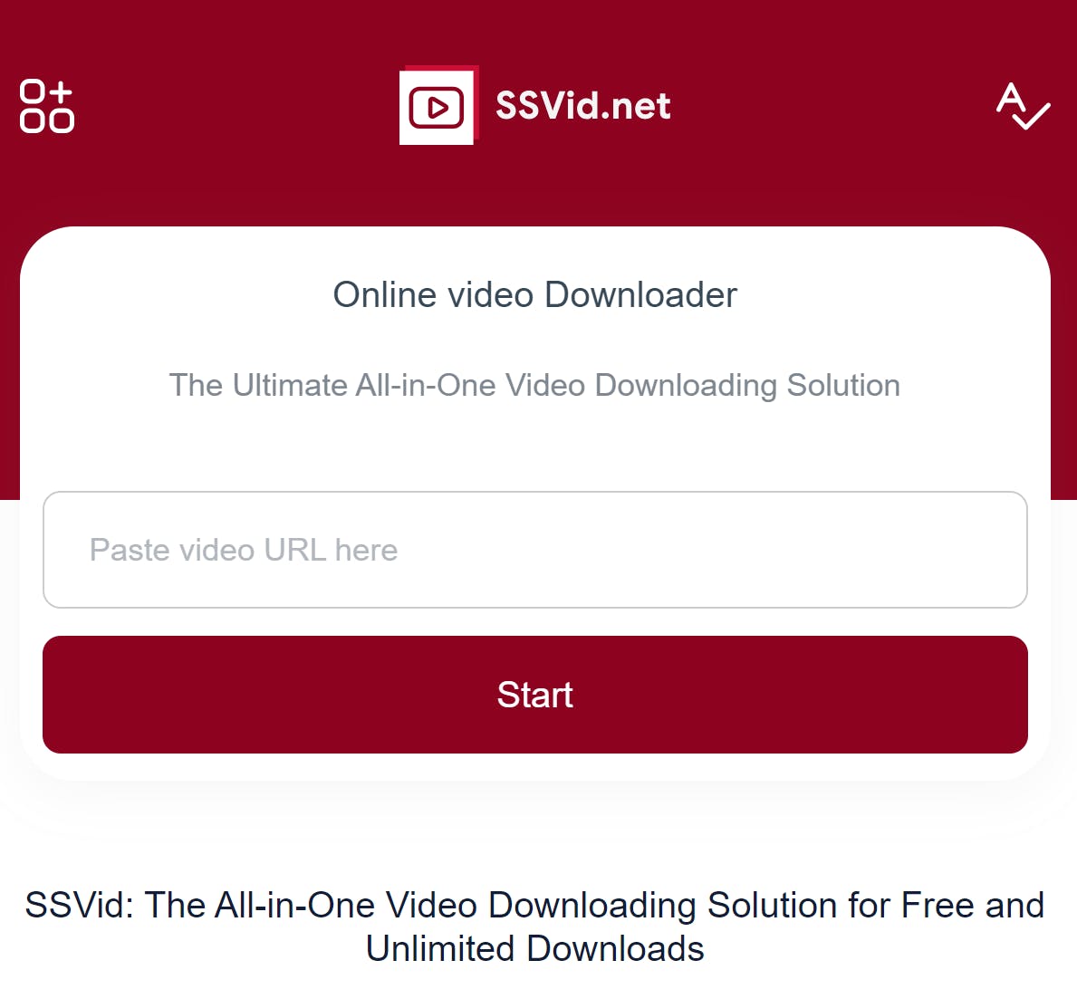 Online Video Downloader Service media 1