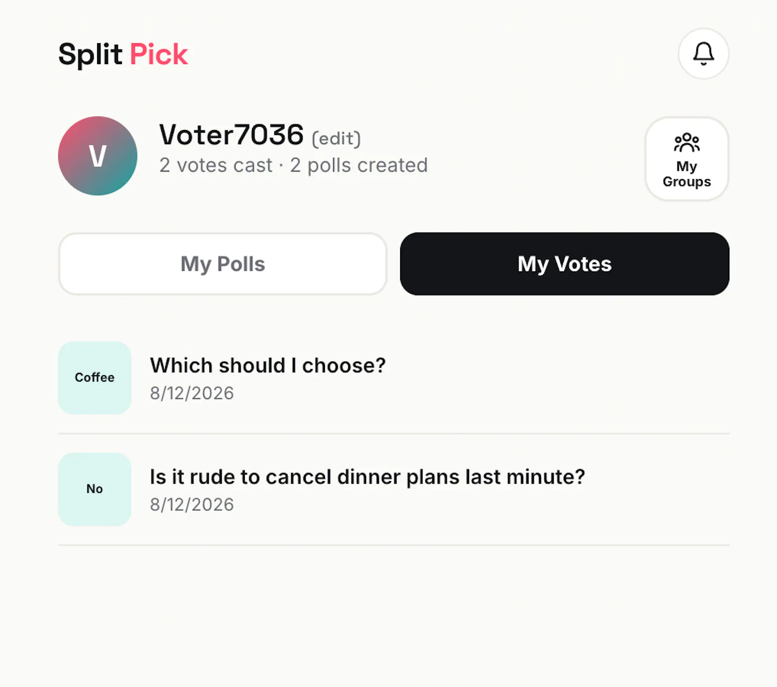 Split Pick — put it to a vote screenshot 11