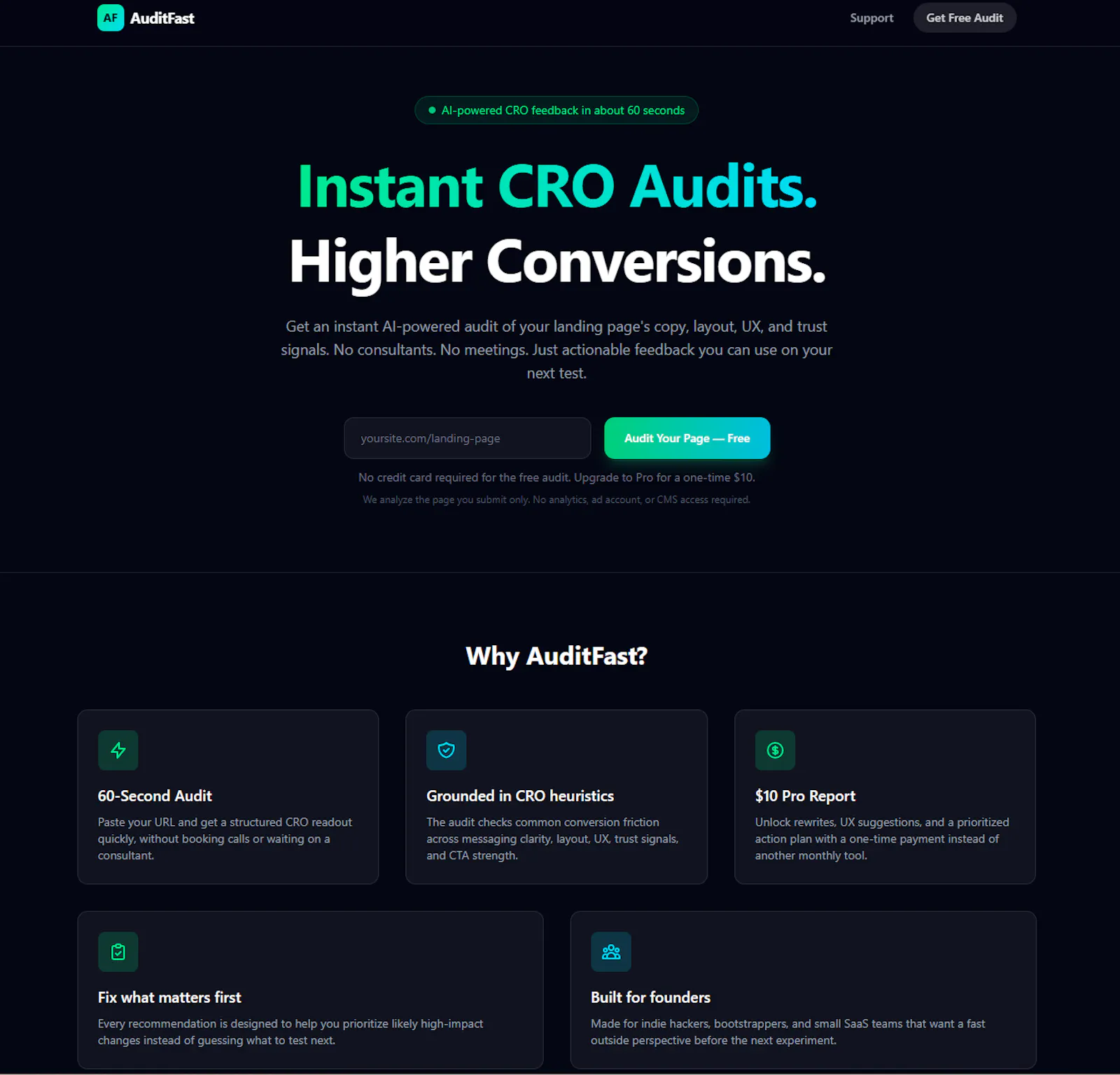 AuditFast screenshot 1
