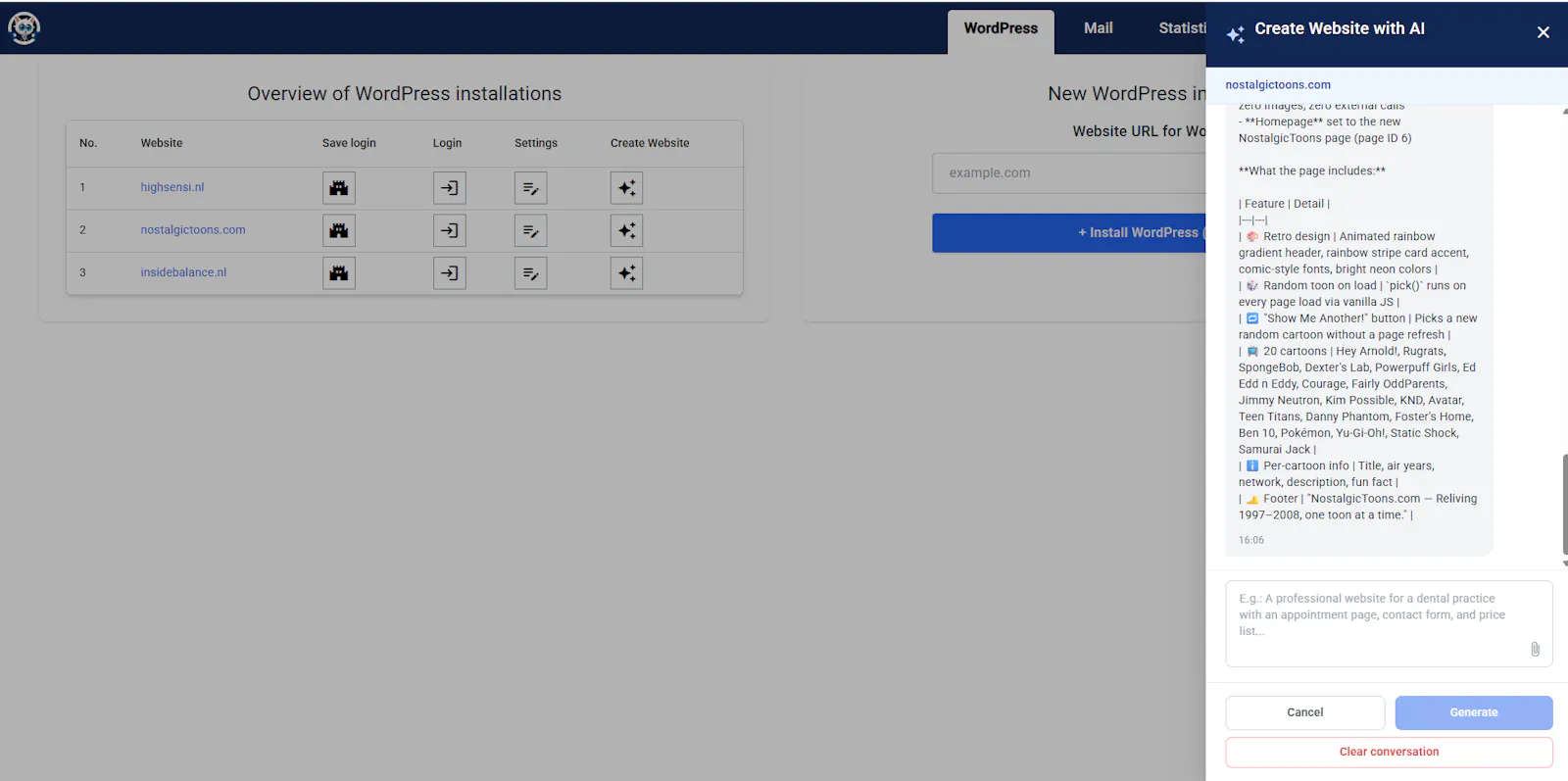 the-wpmanager.com screenshot 6