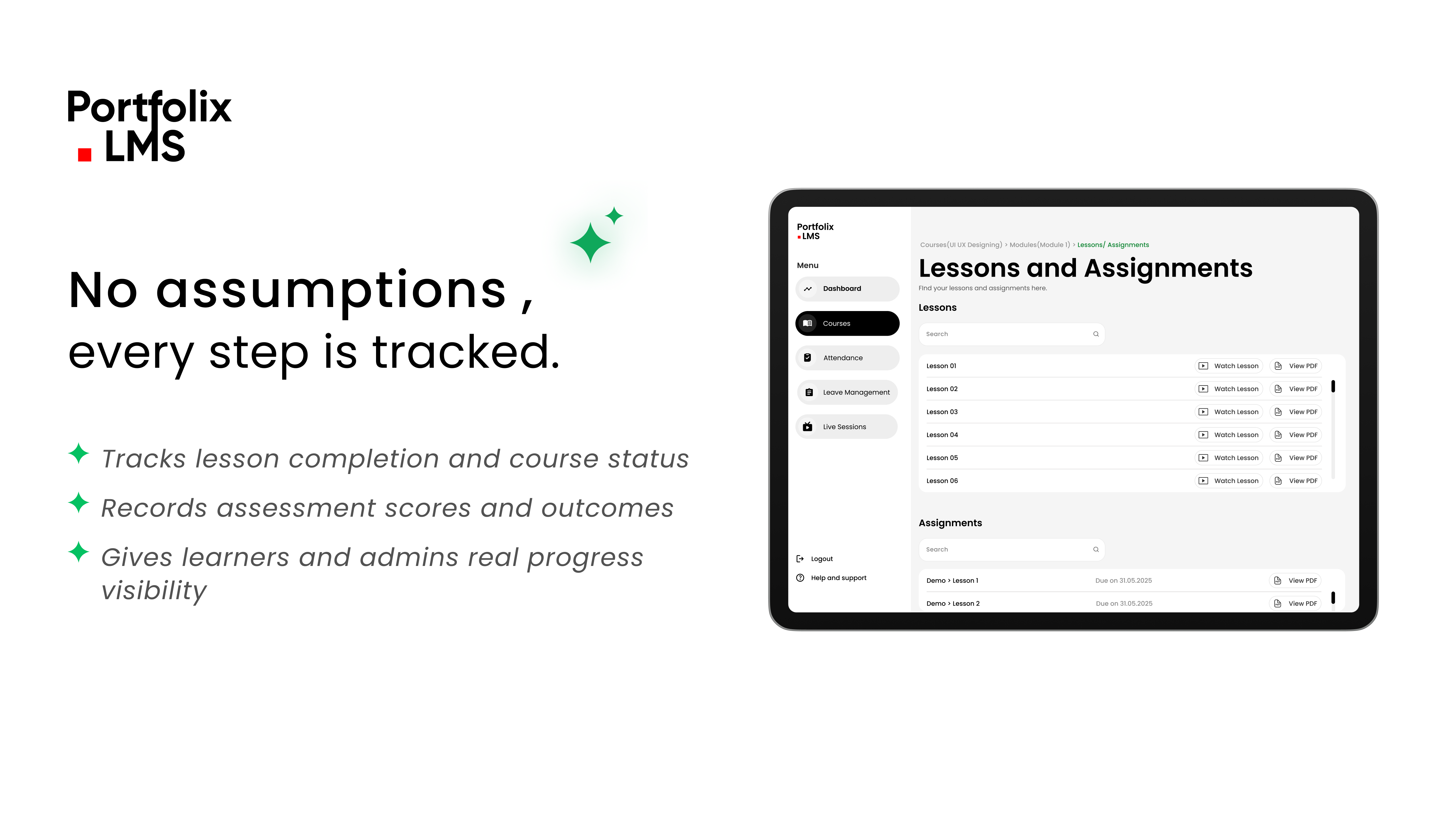 Portfolix LMS V.4 gallery image