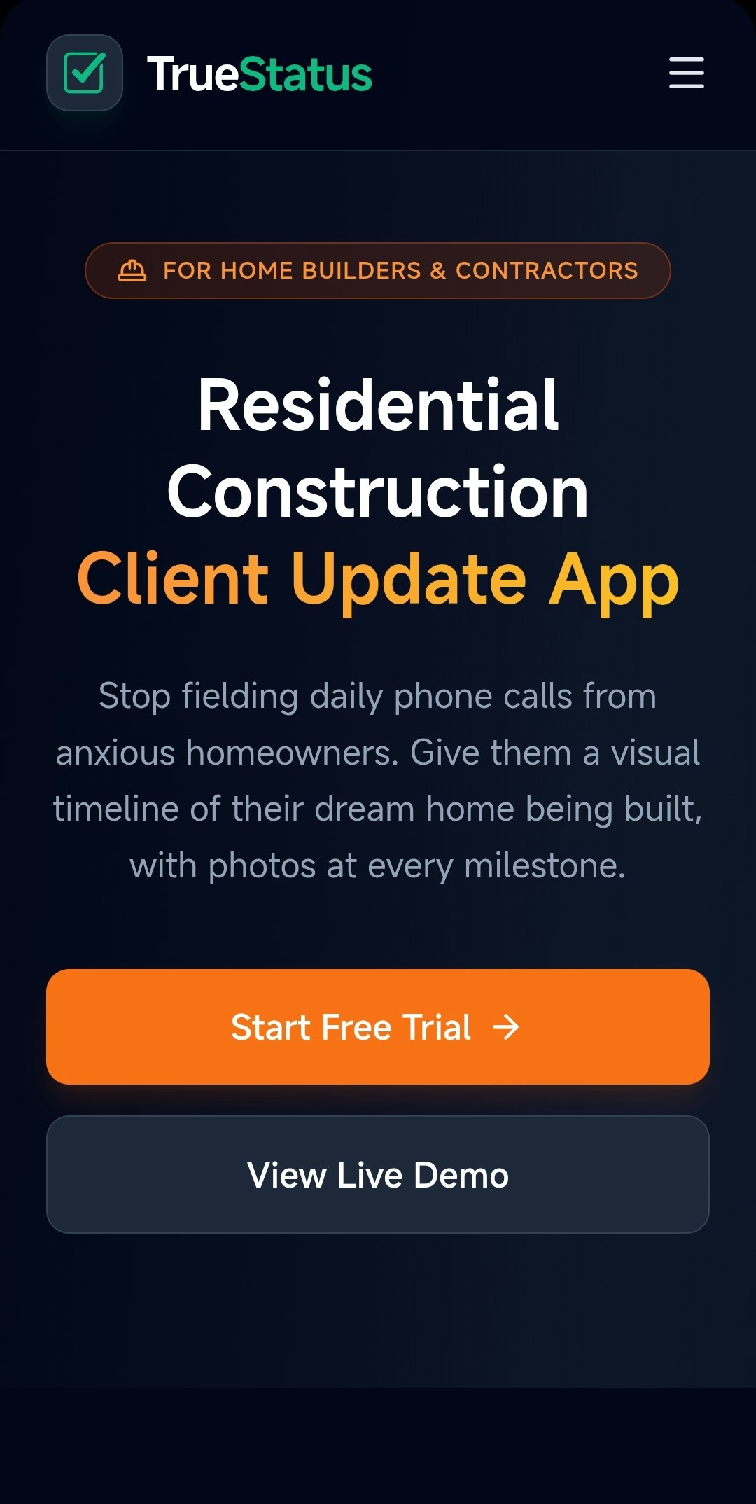 TrueStatus - Screenshot 5 showing product features and functionality