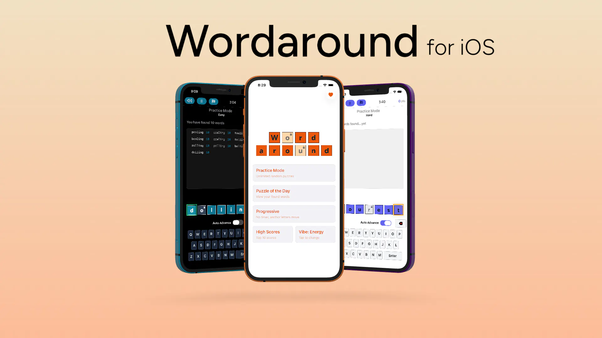Wordaround for iOS 제품 배너