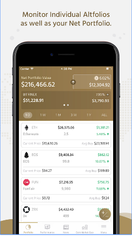 KryptoGraphe: Cryptocurrency Portfolio Tracker gallery image